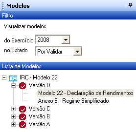 Permite validar os dados da declaração e corrigir eventuais erros. A informação nunca é submetida para a DGITA.