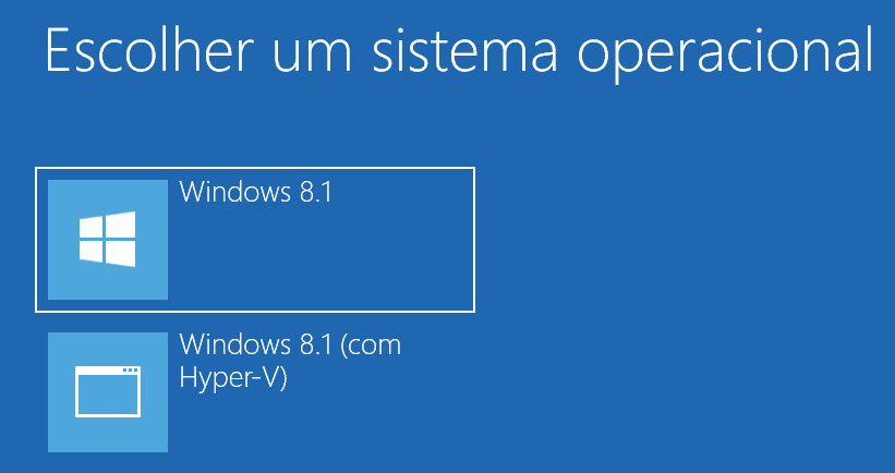 Primeira opção: Definir mais de uma entrada no Boot do Windows Como você só poderá usar uma ferramenta de cada vez, pode ser interessante criar um dual boot com duas entradas, uma entrada com o