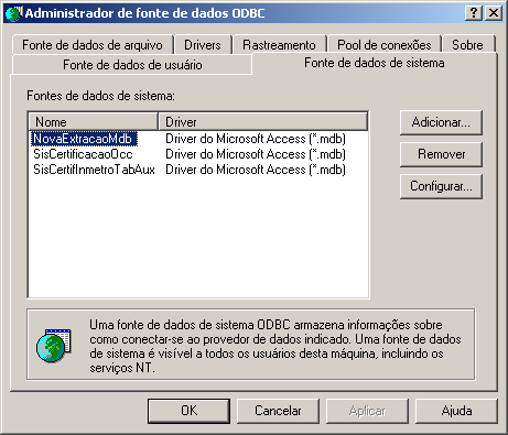 Conectando com a base de dados do Módulo do Certificador 1. Abra o Painel de Controle do Windows; 2. Clique em Ferramentas administrativas; 3.