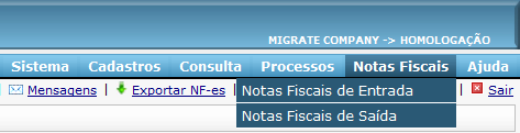 Tela 37 Confirmação de Cancelamento Ao preencher o motivo do cancelamento, basta clicar em Confirmar. Assim na tela anterior esta NF-e estará com a caixinha de Cancelar NF-e?