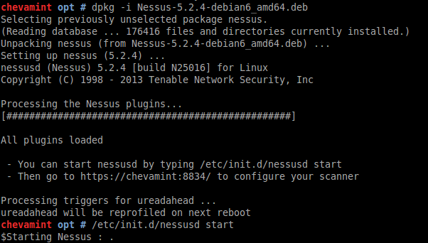 1. Introdução Nessus é um scanner de segurança de rede desenvolvido pela Tenable Network Security.