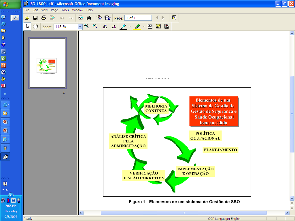 Sistemas de Gestão ISO 9001 Gestão da Qualidade Responsabilidade Social ISO 14001 Gestão Ambiental SA 8000 ISO 26000 (projeto) Melhoria contínua Análise