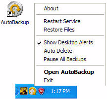 Utilizar os Ícones do AutoBackup e das Tools (Ferramentas) da Unidade FreeAgent Depois de o AutoBackup e de as Tools (Ferramentas) da unidade FreeAgent terem sido instalados, os respectivos ícones