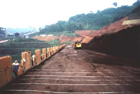 Execução da Terra Armada Colocação das