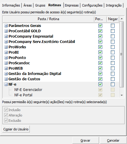 4. Painel da COL habilitado Item liberado antecipadamente em Service Pack. Objetivo: Habilitar automaticamente o painel a Central OnLine no Gerenciador de Aplicativos Prosoft (GAP).