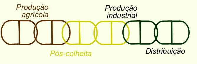 A integração das atividades agrícolas amplia o controle para toda a cadeia produtiva.