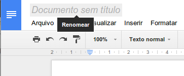 Google Drive para escrever propostas de atividades A pluralidades e aceitação do que é diferente também está na computação.