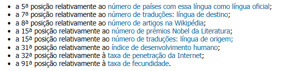 1º Lado : CPLP Valor Economico da língua: Os falantes do Português representam 3,9% da