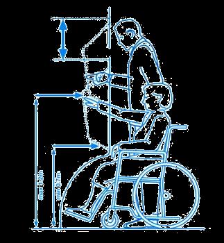 Acessível x Universal Design acessível: para pessoas com deficiência Desenho
