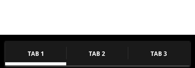 Action Bar Tabs Alterar a view principal da tela Exibe todas as opções para o usuário Para o usuário explorar o