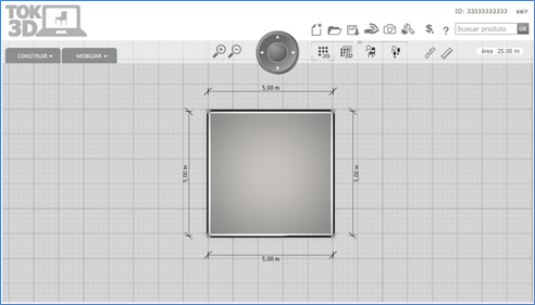 O Programa O Tok3D é uma ferramenta para realização de projetos de decoração empregando recursos avançados de modelagem 3D.