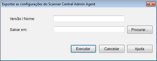 Capítulo 3 Server Criando um módulo de atualização das configurações do Agent É possível exportar as configurações do Agent como módulo de atualização que pode ser transferido ao Server.