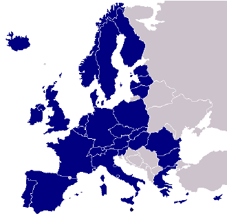 Área SEPA Alemanha Áustria Bélgica Bulgária Chipre Dinamarca Eslováquia Eslovénia Espanha Estónia Finlândia França Grécia Holanda Hungria