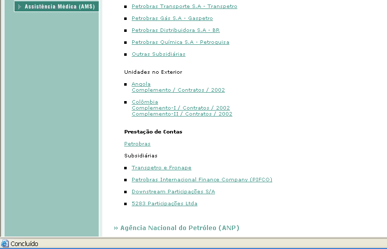 Poder Público Orçamento / Congresso Nacional MME e ANP CGU Portal da