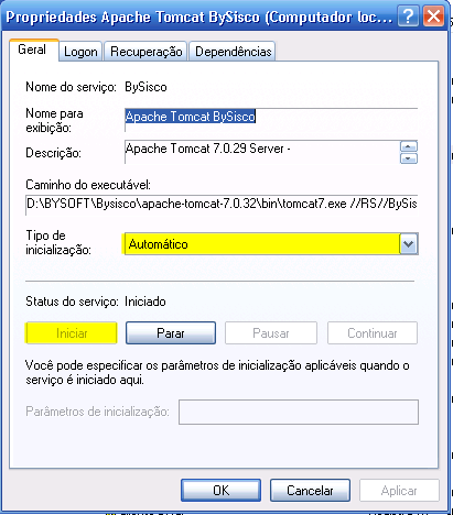 10.Como criar o login "Admin" no sistema BySisco para o primeiro acesso Observação Importante: No primeiro login após instalação