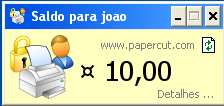 Gestão de Impressões Sempre que necessitar de imprimir um documento deverá iniciar sessão com o seu nome de utilizador e digitar a sua senha.