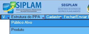 5.1 Seleção do Produto Pesquisar: Lista os produtos 1) A pesquisa é realizada pelo nome do produto. 2) Para selecionar um produto clique sobre o nome dele.