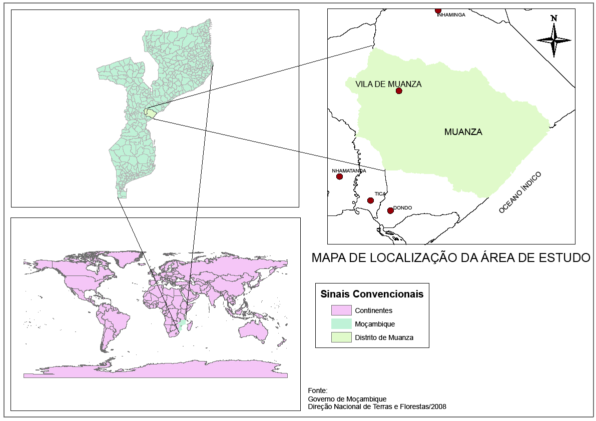 Figura 1: Mapa de localização