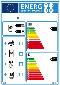 Obrigatoriedade de colocação da etiqueta energética Caldeiras só aquecimento ou águas instantaneas (até 70 kw).