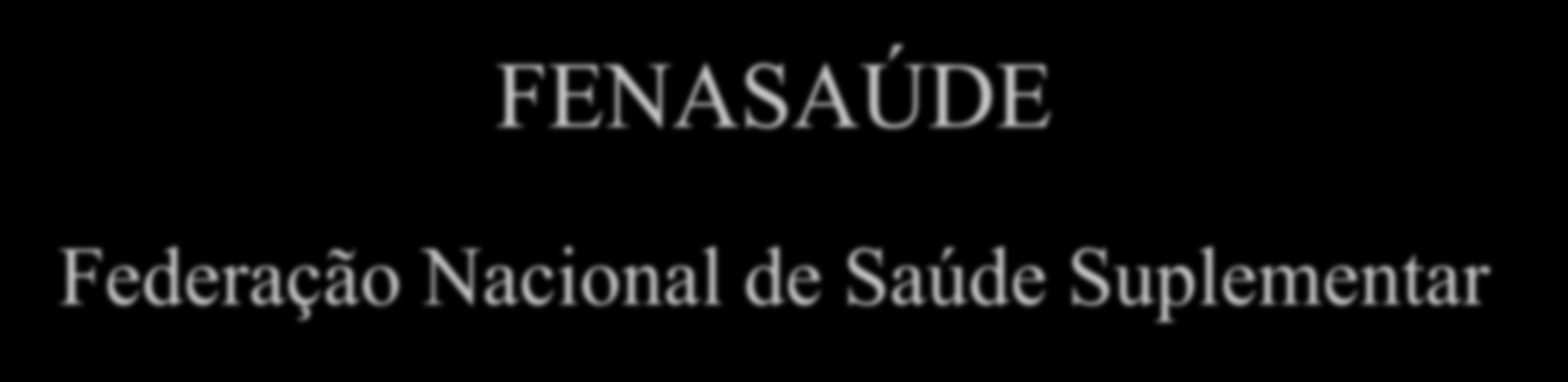 FENASAÚDE Federação