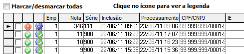 Figura 236 Justificativa de Entrada em Contingência 3. Após informar a justificativa, clique em Modificar para continuar com o processamento da NF-e.