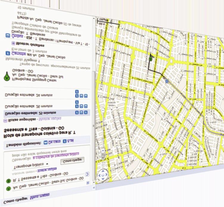 SIM Benefícios para os clientes Conhecimento do deslocamento (trajeto) a ser realizado