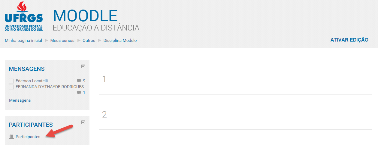 Após clicar no X, uma nova janela será carregada com a seguinte pergunta Você quer mesmo desinscrever o usuário? Para confirmar o cancelamento, clique no na opção CONTINUAR.