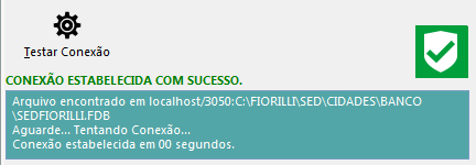 PÁGINA 9 5/5 Informe os Campos: Exercício: informe o Exercício Atual; Porta: informe a porta Padrão 3050 de conexão com o servidor do banco de dados; Nome do Arquivo do Banco de Dados: Selecione a