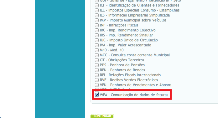 II Comunicação de faturas à AT 2. A seguir, clique no botão Criar um novo utilizador para adicionar um novo subutilizador. 3.