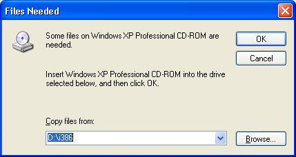 Passo 6 Coloque o CD de instalação do Windows XP na unidade de CD.