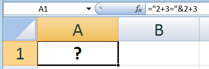 Questão: (CESPE 2009 MEC) No Microsoft Excel, o caractere que se utiliza para iniciar fórmulas de cálculo é o sinal de igual (=), sem o qual o sistema interpreta os dados como sendo números simples