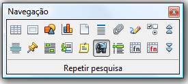 Clique no ícone de Navegação (o segundo ícone da esquerda no topo do navegador) para exibir a Barra de ferramentas de navegação.
