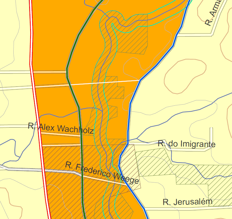 ÁREA DE IMPLANTAÇÃO Figura 03 Mapa de