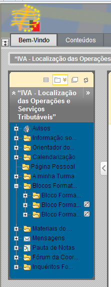 [1 0] Passo 6 Chegou ao ambiente pedagógico do Curso!