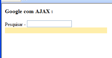 AutoComplete AJAX/PHP Pesquisa