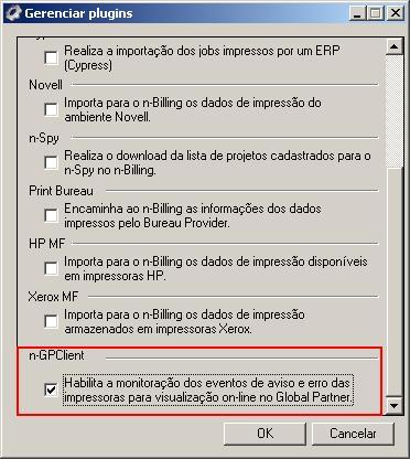 1. Introdução O n-gpclient Plugin é o módulo responsável por monitorar, coletar, gerenciar e enviar as notificações do parque de impressoras para o n-server.