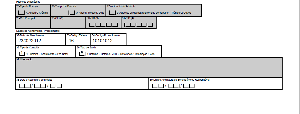 Exemplos: 7) Documentos a serem enviados para o faturamento: 7-1) Se o autorizador estiver sendo utilizado no módulo que