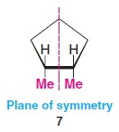 3.12. Compostos Meso Uma estrutura com dois estereocentros nem sempre tem quatro estereoisômeros possíveis. Às vezes existem apenas três.