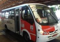 Meios de transporte utilizado na primeira etapa A maioria da população que se utiliza de transporte coletivo inicia sua jornada diária embarcando em um ônibus.