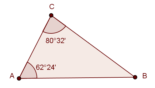 6.1 6.2 Exemplo Tomando o ângulo por unidade de medida de amplitude e sabendo que está dividido em quatro ângulos iguais, representados na figura, indica a medida da amplitude dos ângulos e. R.