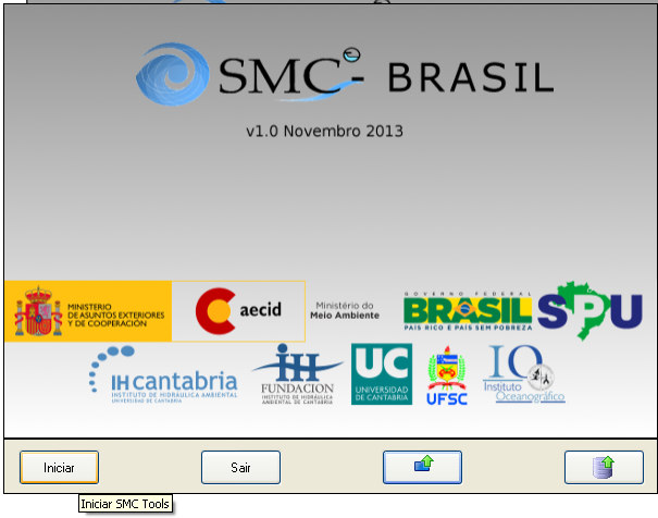 SMC-Tools (Figura 17), ação que dura alguns minutos devido à grande