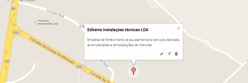 .01 A empresa EDITEME - instalações técnicas em edifícios, Lda.