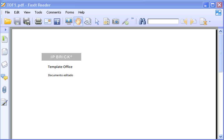 2.2. MENU DEFINIÇÕES 91 Figura 2.117: Documento inserido em PDF Utilização de Pré-Inseridos nos Templates Office Este é o procedimento para utilizar pré-inseridos nos templates Office. 1.