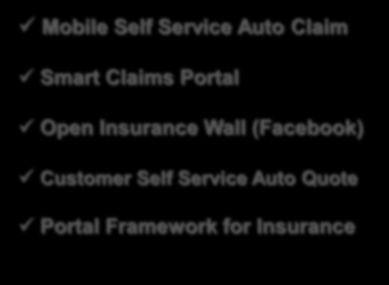 Mobilidade e Soluções Inovadoras para Seguradoras Mobile Self Service Auto Claim