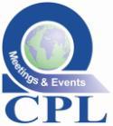 DATAS IMPORTANTES SECRETARIADO DO EVENTO CPL Meetings & Events Rua das Calçadas,