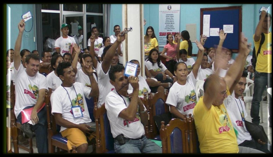 Conclusões A promoção da participação popular através do conselho municipal de saúde é uma prática de acolhimento mútuo entre os usuários e o SUS.