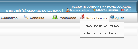 Caso ocorrer algum erro no momento da importação, este será descrito na tela que surgir.