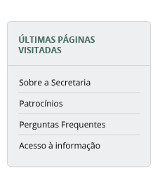 Portal Brasil 4 Coluna de menus 1 Portal SECOM 1 Estrutura padrão 2 4 1 Menu principal: são os principais temas tratados por aquele ministério ou secretaria.