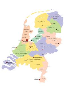 Holanda 1850 cobertura integral de todo o território Brainstorming
