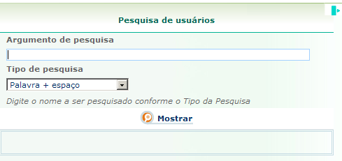 Manual PER-MAN-001 Empréstimo 3.1.1 Pesquisando o usuário pelo nome 1.